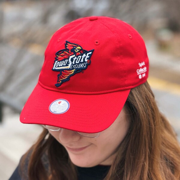 Champion® Punching Cy Cardinal Washed Twill Hat